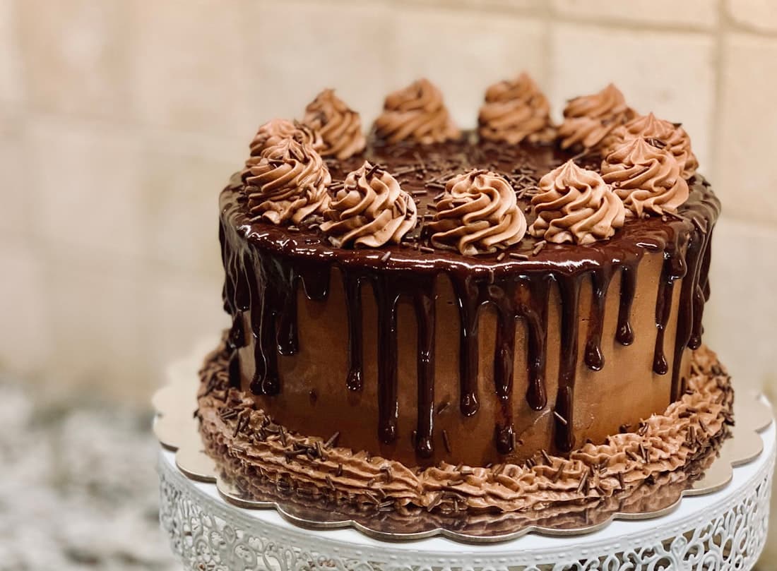 Chocolate truffle cake
